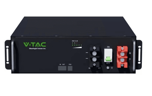 Baterie stocare V-Tac VT-51201-B · 5.12 kWh LiFePO₄