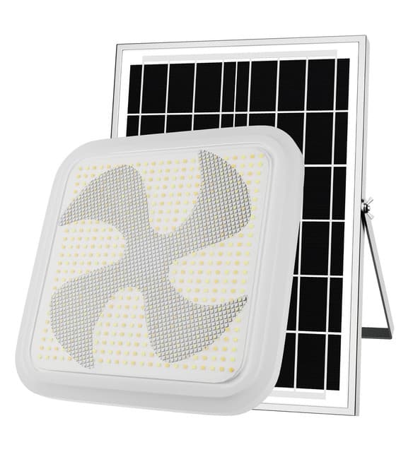 Lampă Solară LED pentru Tavan cu Panou Fotovoltaic și Telecomandă