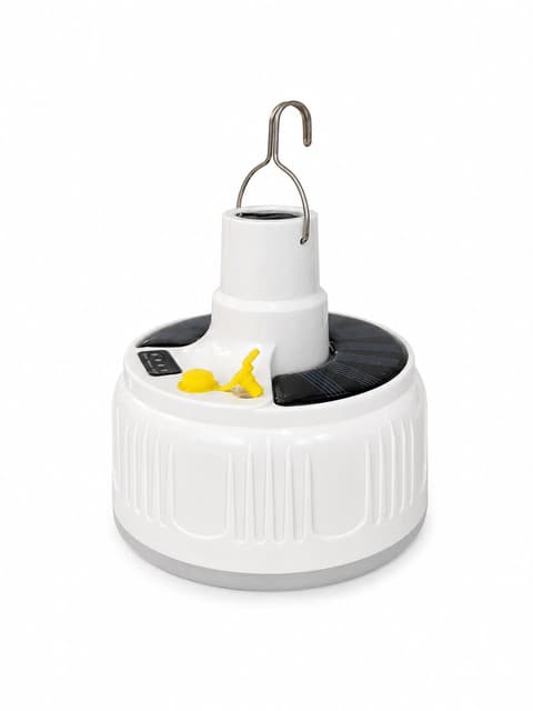 Lampă LED reîncărcabilă cu panou solar